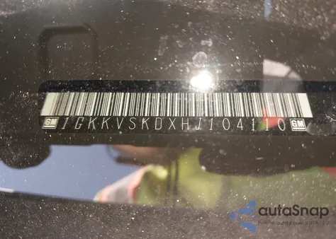 2017 GMC Acadia Limited из США, поврежденный, VIN 1GKKVSKDXHJ104110